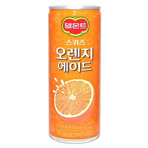 240ml 스퀴즈(오렌지) (롯데)